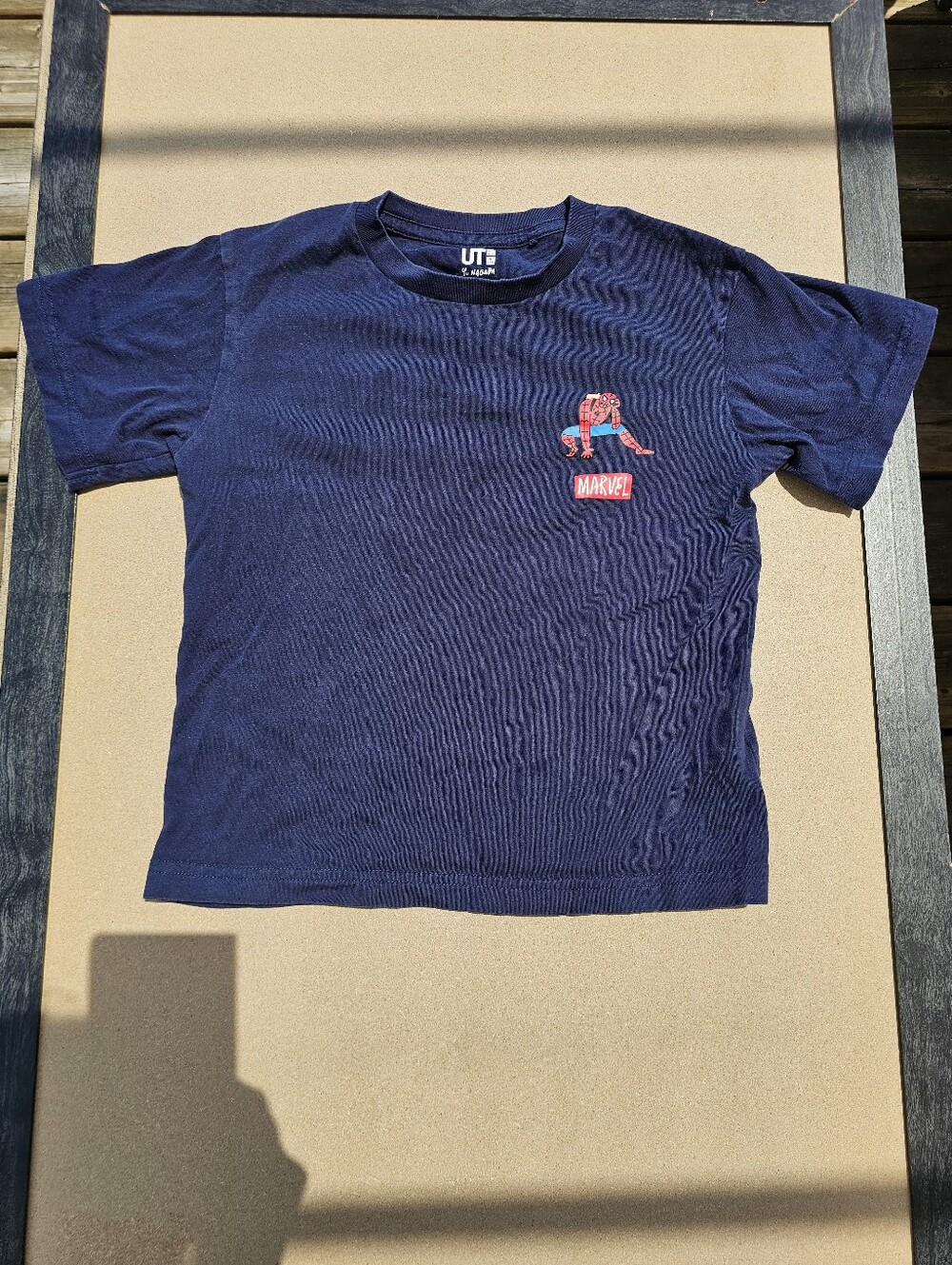 UNIQLO UT x Yu Nagaba x Marvel Spider-Man T-Shirt | Kids Size 5-6